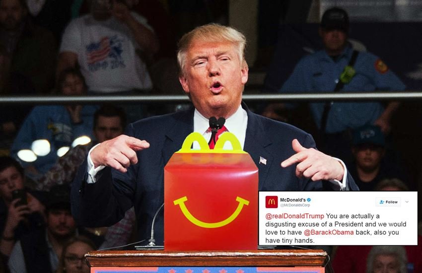 McDonald, Twitter account, hacked, President Donald Trump