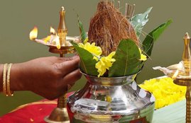 Navaratri 2017, kalash sthapana