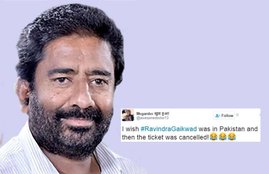 ShivSena MP, Ravindra Gaekwad, Ravindra Gaekwad Shiv Sena, avindra Gaikwad, Ravindra Gaekwad Video, Shiv Sena MP Slapped, Airlines, Shiv Sena MP assualts Air India Staff, InDigo airlines, Air India, Ban On Flights, FIA, Twitter, Jansatta