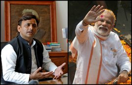 UP Election, Akhilesh Yadav and modi