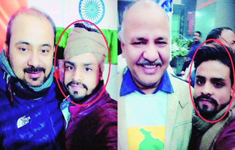 आरोपियों की पहचान नदीम उर्फ फुरकान, मोहम्मद यूसुफ, उर्फ फैजल, जितेंद्र उर्फ जॉनी, नावेद, शबाब और आप कार्यकर्ता 24 साल के नजीब के रूप में हुई है।