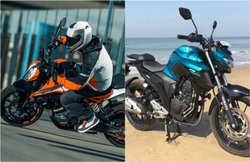 जानिए Yamaha FZ25 और KTM 250 Duke के फीचर्स, कीमत और बहुत कुछ