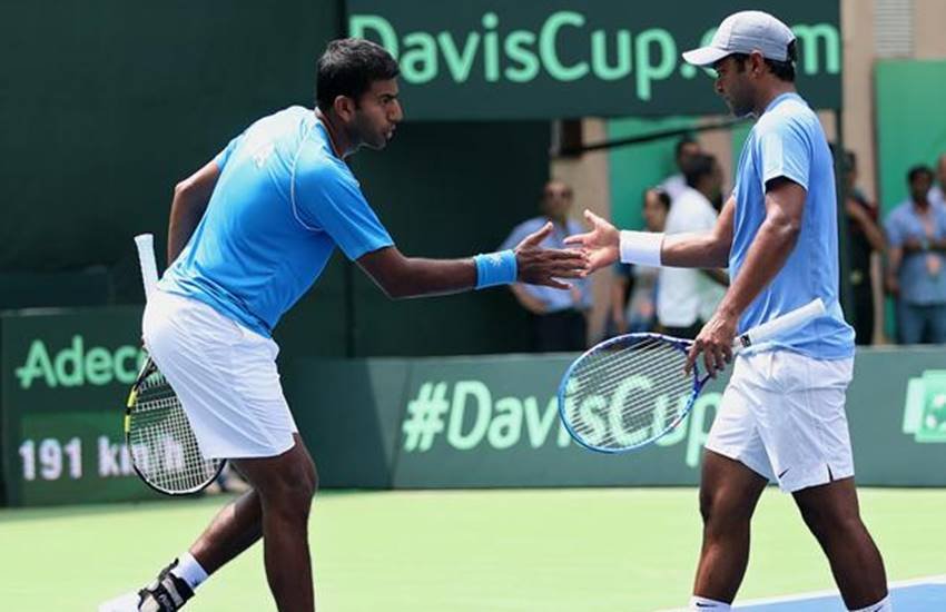 डेविस कप मुकाबले के लिये लिएंडर पेस और रोहन बोपन्ना को रिजर्व रखा गया है। (File Photo)
