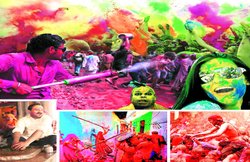 देख बहारें होली की