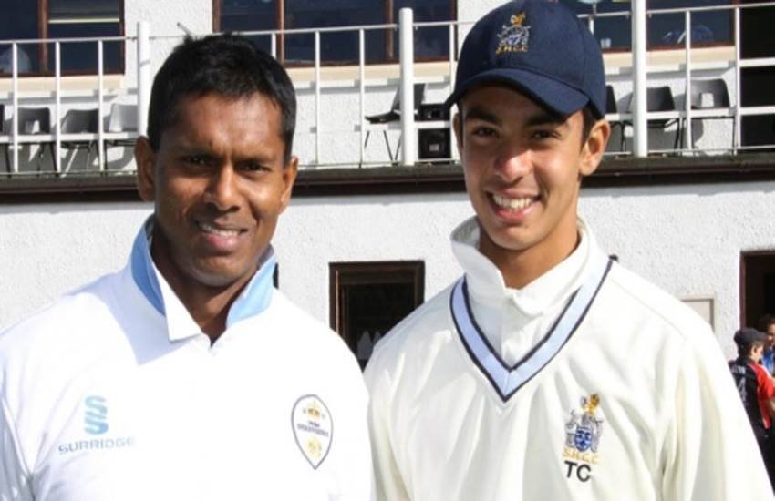 shivnarine chanderpaul, Tagenarine chanderpaul, shivnarine chanderpaul son, chanderpaul and son hit fifty, Father Son First Class Fifty, Guyana, Jamaica, cricket news, west indies cricket, cricket record,