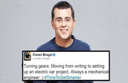 चेतन भगत ने कहा-लिखना छोड़ रहा हूं, ट्विटर पर यूजर बोले-आखिरकार आपकी जिंदगी की तीनों गलतियां पूरी हो गई