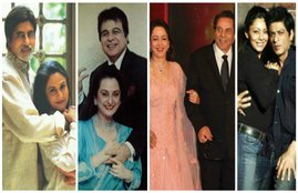 Amitabh Bachchan, Jaya Bachchan, Jaya Bhaduri, Dharmendra, Dharam Singh Deol, Hema Malini, Tum Haseen Main Jawaan, dream girl, Shah Rukh Khan, Gauri Khan, Dilip Kumar, Saira Banu, Rishi Kapoor, Neetu Singh, Sridevi, Boney Kapoor, Bollywood news, Bollywood latest news, Bollywood most famous couples news, Bollywood's famous pair of couples