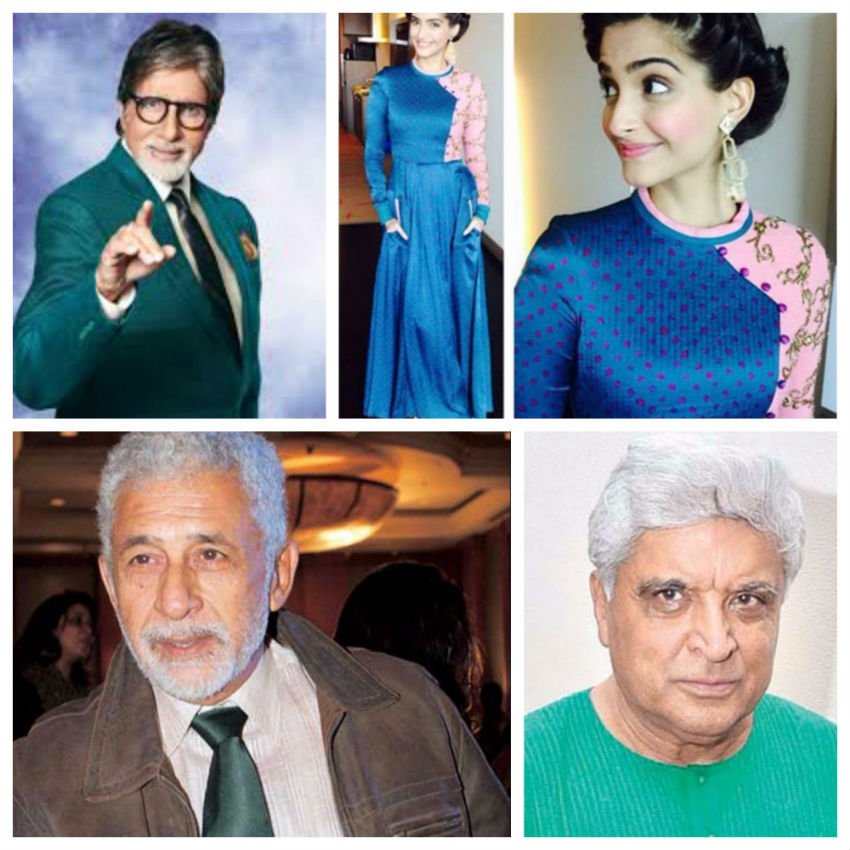 दिल्ली विश्वविद्यालय के रामजस कॉलेज में दो छात्र संगठनों अभाविप और आइसा के बीच चल रहे विवाद में छात्रा गुरमेहर कौर को सोशल मीडिया पर मिली रेप की धमकी का विरोध करने पर और अपने शहीद पिता पर दिये गये बयान को लेकर कुछ मशहूर जानी मानी बॉलीवुड हस्तियों ने अपने विचार रखे हैं। आइये देखते हैं कि किसने क्या कहा है