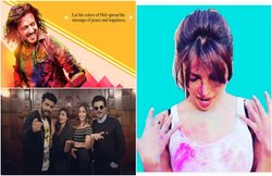 बॉलीवुड स्टार्स कुछ ऐसे दे रहे हैं अपने फैन्स को होली की शुभकामनाएं