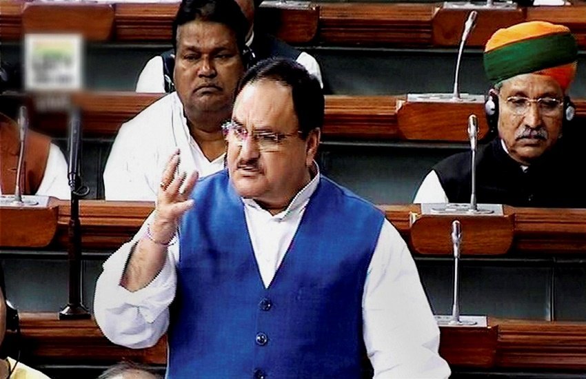 जे.पी नड्डा ने कहा कि 2017-18 के बजट में स्वास्थ्य क्षेत्र के लिए आवंटन में 27.7 प्रतिशत की वृद्धि की गई है। (Source Image: PTI)