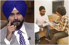Navjot Singh Sidhu, Kapil Sharma, Sunil Grover