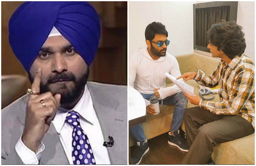 Navjot Singh Sidhu, Kapil Sharma, Sunil Grover