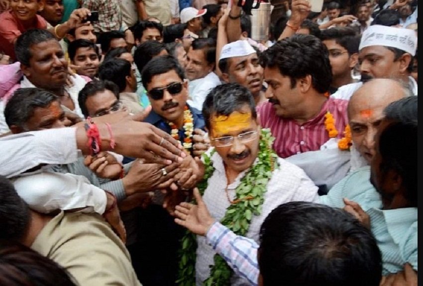 Arvind Kejriwal, Arvind Kejriwal in Varanasi, Varanasi, AAP