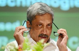 Manohar Parrikar, Manohar Parrikar Goa, Manohar Parrikar Goa CM, Goa News, Goa chief minister, Goa CM, Goa CM Manohar Parrikar, मनोहर पर्रिकर गोवा, मनोहर पर्रिकर, मनोहर पर्रिकर शपथ, Manohar Parrikar Oath Ceremony, Manohar Parrikar Oath Ceremony live, live Manohar Parrikar Oath Ceremony, Manohar Parrikar latest News Updates, Goa Elections 2017, Goa Latest News Updates