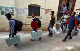 EVM, Polling Officer, UP Election, Goa Election, Punjab Election