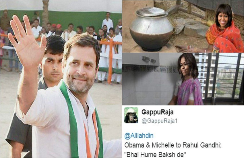 राहुल गांधी को 'मेड इन जौनपुर' वाले बयान के लिए घेर लिया गया। राहुल गांधी को 'मेड इन जौनपुर' वाले बयान के लिए घेर लिया गया।