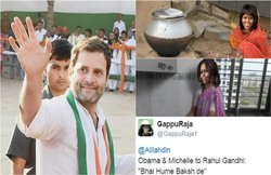 राहुल गांधी के बयान के चलते पोस्ट होने लगीं मिशेल ओबामा की ऐसी तस्वीरें, जानिए वजह