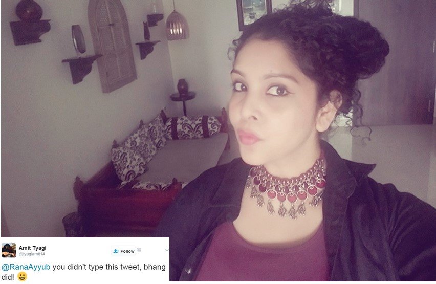 राणा अयूब ने गुजरात दंगों पर किताब लिखी थी। 