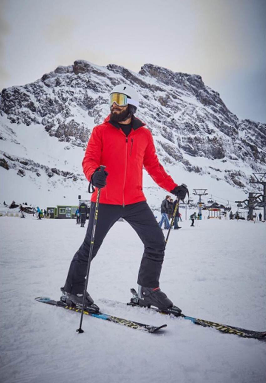 Ranveer Singh, Switzerland, Ranveer Singh Switzerland fun, Holiday Pic, Doguna Lagan, Padmawati, Bollywood news in Hindi,