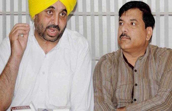 लीक हुआ AAP नेताओं का वीडियो: भगवंत मान से पूछ रहे थे संजय सिंह- क्या आप बनेंगे पंजाब के सीएम