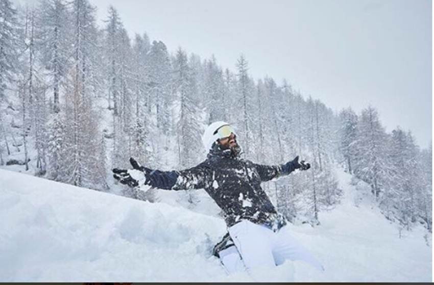 Ranveer Singh, Switzerland, Ranveer Singh Switzerland fun, Holiday Pic, Doguna Lagan, Padmawati, Bollywood news in Hindi,