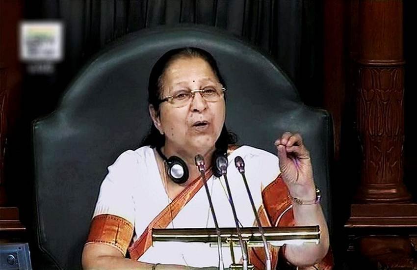 लोक सभा स्पीकर सुमित्रा महाजन (Source: PTI)