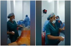 वीडियो: खतरे में थी मरीज की जान लेकिन इलाज करने के बजाए ऑपरेशन थिएटर में नाच रहे थे सर्जन
