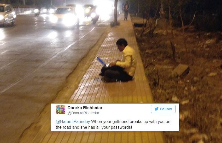 इस तस्वीर के लिए ट्विटर यूजर्स ने मजेदार कैप्शन दिए (Photo Source: Twitter)