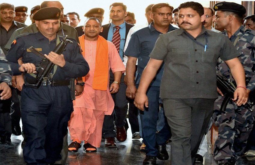 उत्तर प्रदेश के मुख्यमंत्री योगी आदित्य नाथ। ( फोटो: PTI )
