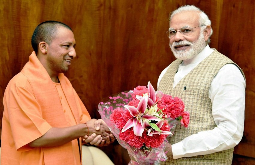 Yogi Adityanath, CM Yogi Adityanath, Narendra Modi, PM Narendra Modi, Gorakhpur, Gorakhnath Temple, Gorakhnath temple, Gorakhpur visit, UP news, Latest news, Lucknow, BJP, Prime minister