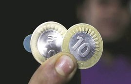 10-coin, rupee, coin