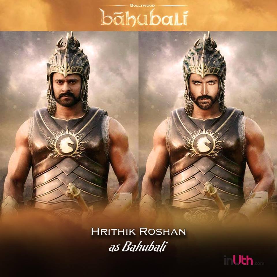 बाहुबली फिल्म में साउथ इंडस्ट्री के कई बड़े चेहरों ने काम किया है। लेकिन अगर यह फिल्म बॉलीवुड में बनी होती तो यह कैसी दिखती। यही जानने के लिए हमने यह देखने की कोशिश की कि अगर इन सितारों को फिल्म का हिस्सा बनाया जाता तो यह कैसे दिखते। देखिए अगर ऋतिक रोशन बाहुबली होते तो कैसे दिखते।