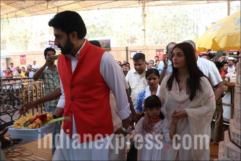 मंदिर जाने से पहले अभिषेक अपने दोस्तों औंर फैन्स को इस मौके पर बधाई देने के लिए शुक्रिया कहा था।