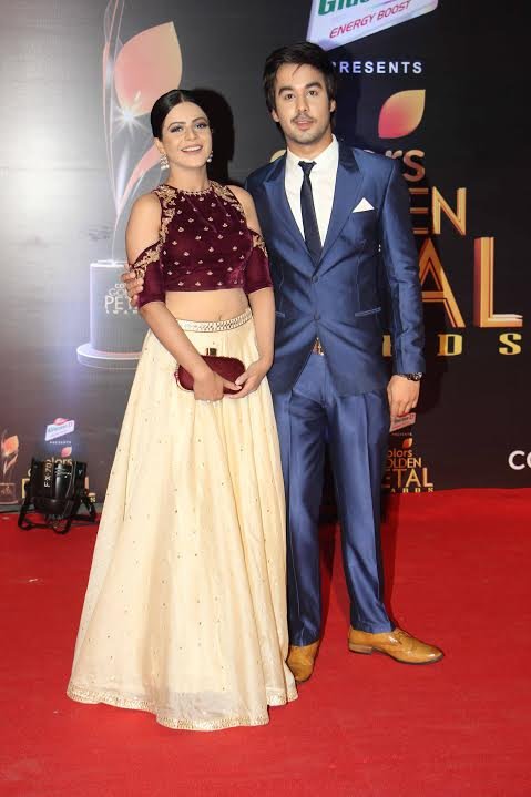 कलर्स के शो 'थपकी...प्यार की' के ये दोनों एक्टर्स पार्टी में मौजूद थे।