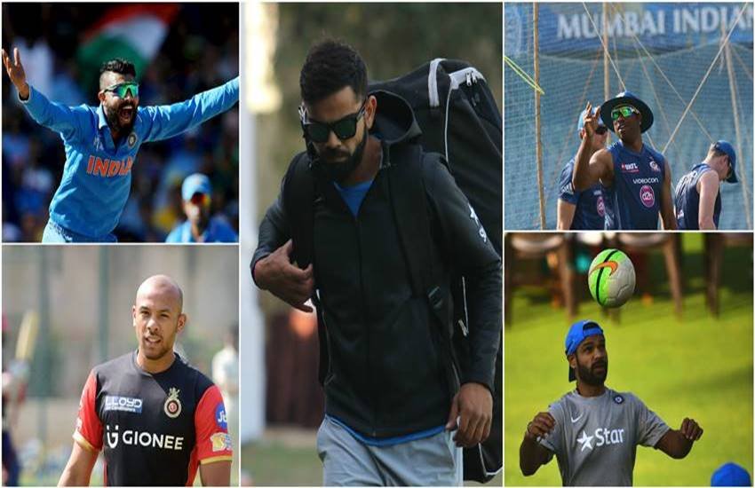 IPL 2017: आईपीएल के बीते 9 सीजन में फैंस को कई रोमांचक मैच देखने को मिले। यह ऐसे मैच रहे हैं जिनका नतीजा एकदम आखिरी वक्त में ही निकलकर सामने आया। वहीं आज से 10वें सीजन का आरंभ हो रहा। आइए आईपीएल की आठों टीमों के खिलाड़ियों की कुछ जबरदस्त तस्वीरें देखें।(Source: Express Archives)