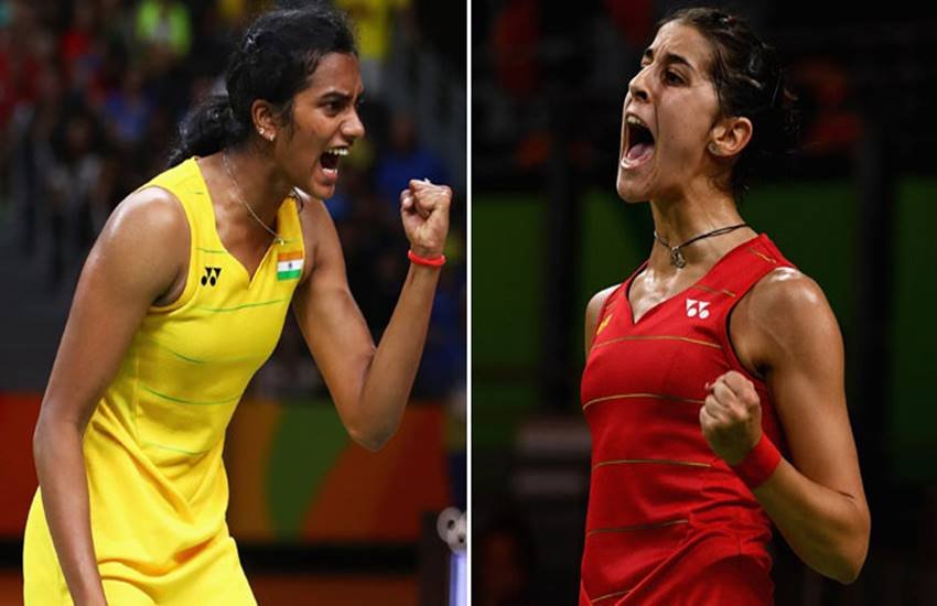 Carolina Marin vs PV Sindhu, India Open Super Series Final, Carolina Marin vs PV Sindhu Head To Head, Rivalry between PV Sindhu and Carolina Marin, Rio Olympics Final between PV Sindhu and Carolina Marin, Badminton Match, Sports News, PV Sindhu, Indian Shuttler PV Sindhu, Carolina Marin, Spanish Shuttler Carolina Marin