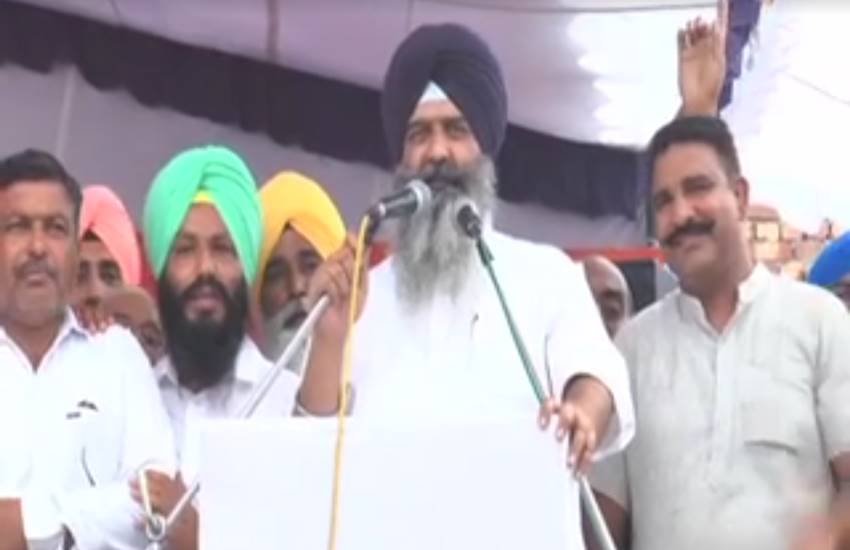 Ramanjit Singh Sikki, Ramanjit Singh Sikki Video, Ramanjit Singh Sikki Viral Video, Ramanjit Singh Sikki Threatening, Punjab police, Capt Amarinder Singh, Ramanjit Singh Sikki Threatening Cops, Viral Videos, Hindi News, Punjab News