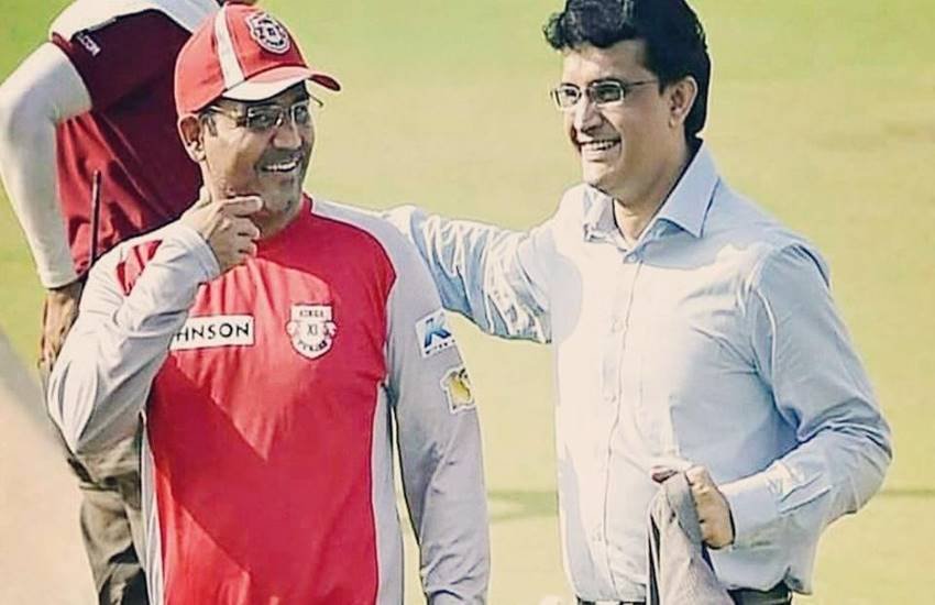 Virender Sehwag, Sourav Ganguly, smile, rasogulla, Sreesanth, ipl, dhoni, Kings XI Punjab