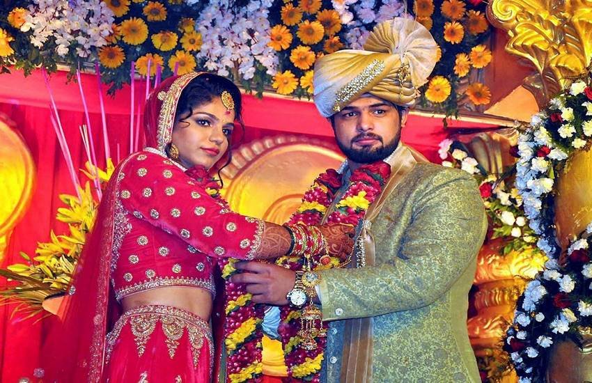 Sakshi Malik, Sakshi Malik Got Hitched, Rio Olympics Medalist Sakshi Malik, Rio Olympics Bronze Medalist Wrestler Sakshi Malik, Satyawart Kadian, Sakshi Malik got married with Satyawart Kadian, Sakshi Malik Marriage Photos