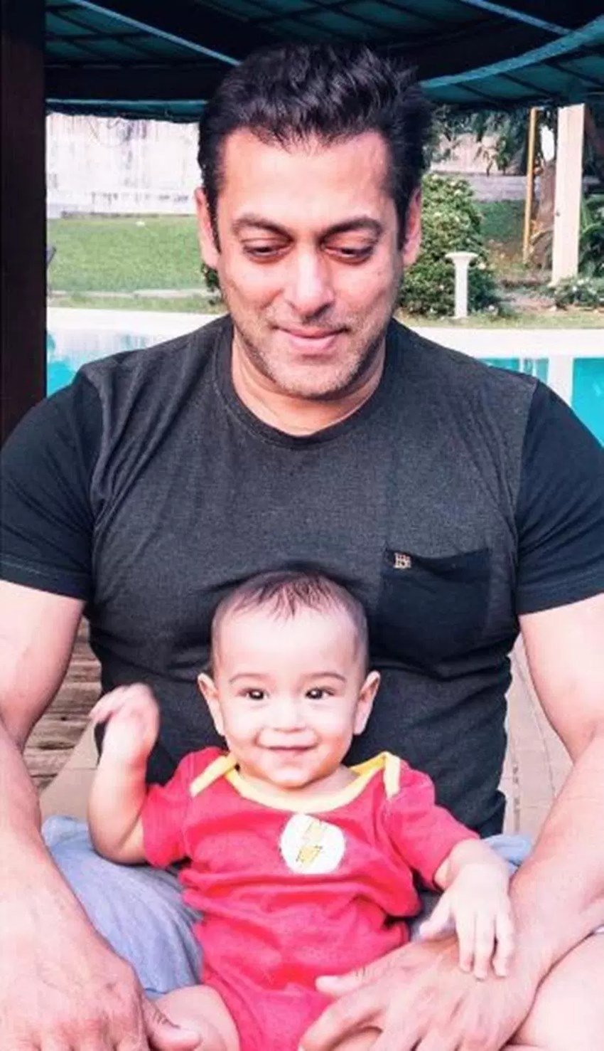 salman khan, salman khan nephew, salman khan ahil, salman khan ahil pictures, salman khan dabang tour, salman khan hong kong performance, daisy shah, sohail khan, prabhu deva, arpita khan, salman khan tubelight, salman khan indian express, entertainment news
