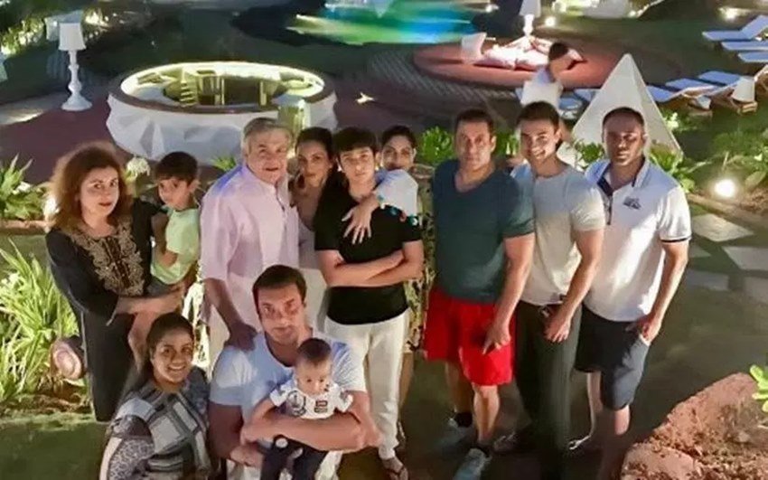 salman khan, salman khan nephew, salman khan ahil, salman khan ahil pictures, salman khan dabang tour, salman khan hong kong performance, daisy shah, sohail khan, prabhu deva, arpita khan, salman khan tubelight, salman khan indian express, entertainment news