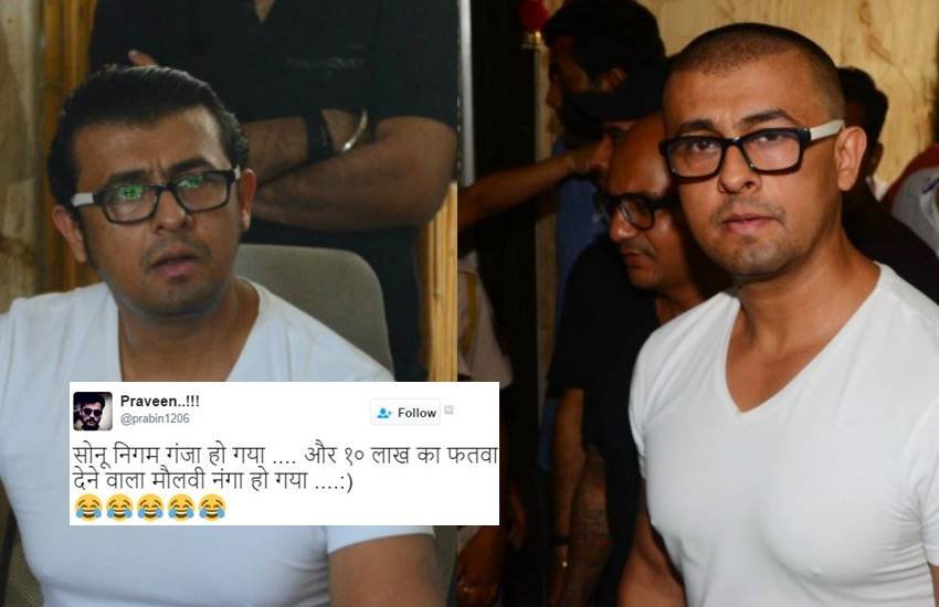 Sonu Nigam News, Sonu Nigam Head Shaved, Sonu Nigam Shaves Head, Sonu Nigam fatwa, Fatwa Against Sonu Nigam, Sonu Nigam Azaan Controversy, Sonu Nigam On Azaan., Sonu Nigam Azaan tweets, Sonu Nigam Trolled, Twitter on Sonu Nigam, Hindi news Sonu Nigam News, Sonu Nigam Head Shaved, Sonu Nigam Shaves Head, Sonu Nigam fatwa, Fatwa Against Sonu Nigam, Sonu Nigam Azaan Controversy, Sonu Nigam On Azaan., Sonu Nigam Azaan tweets, Sonu Nigam Trolled, Twitter on Sonu Nigam, Hindi news