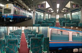Vistadome Coaches, Vistadome Coaches in India, Suresh Prabhu, IRCTC, IRCTC Booking of Vistadome, New Train Coaches, Rail Coaches, Glass Roofs, LED lights, Rotatable seats, GPS based info, GPS in Trains, TV in Trains, Indian Railways, Railways News
