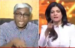 दिल्ली निकाय चुनाव में हार से बौखलाए आशुतोष शो के एंकर से उलझे, बोले- एंकरिंग के टेप PMO मंगाए जाते हैं