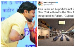 राजकोट बस स्टैंड की गलत तस्वीर ट्वीट कर फंसे केंद्रीय मंत्री बाबुल सुप्रियो, जमकर ट्रोल होने के बाद मान ली गलती