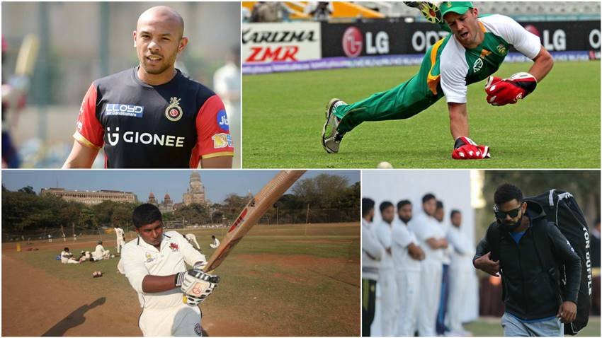 RCB, Virat kohli, ab de villers, tymal mills, sarfaraz