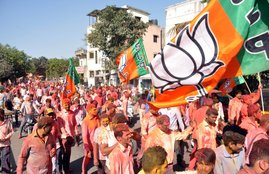 bjp supporter, bjp, modi, yogi