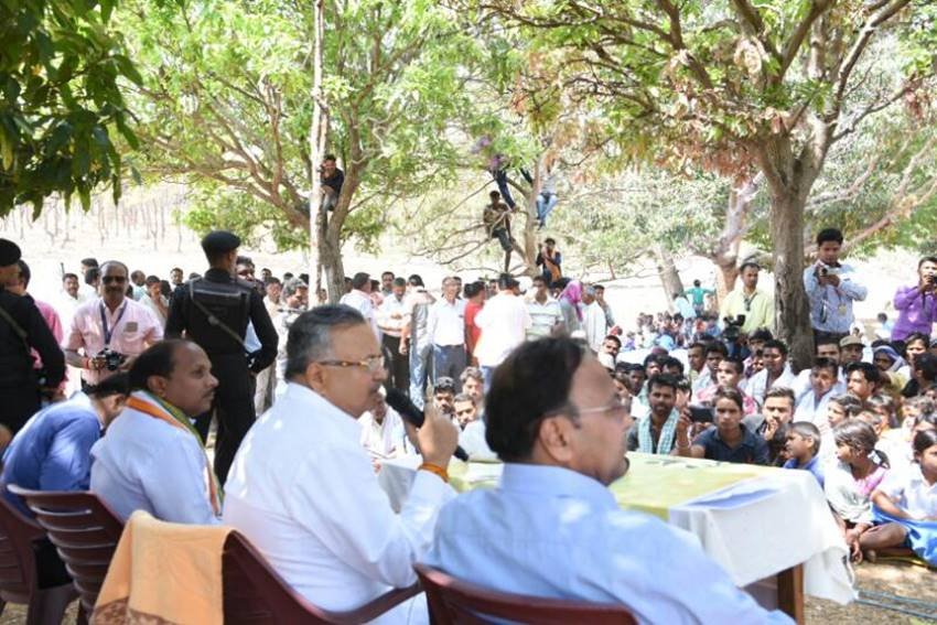 Chhattisgarh Chief Minister Raman Singh, Raman Singh, maintenance man"