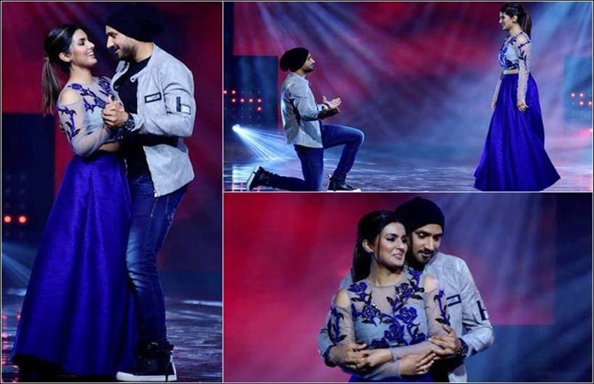 Harbhajan Singh, Geeta Basra, Hinaya, Sonakshi Sinha, Nach Baliye, IPL