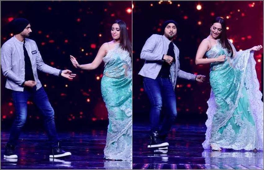 Harbhajan Singh, Geeta Basra, Hinaya, Sonakshi Sinha, Nach Baliye, IPL